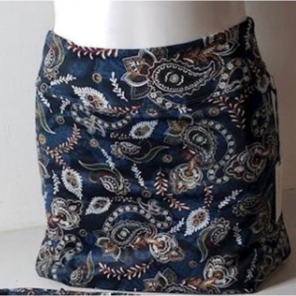 Ladies Only Golf Skorts Paisley Classic A Line NWT
